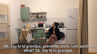 Москвич ебёт двоюродную сестру приехавшую к нему в гости из деревни в поисках работы