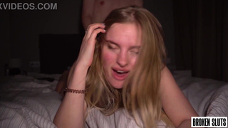 МОЛОДАЯ МЯСНАЯ шлюшка из Колледжа, Которую выебал ее преподаватель математики